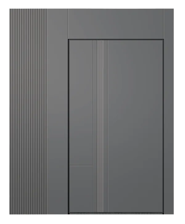Steel-Wood Elegance: When Security Meets Sophistication