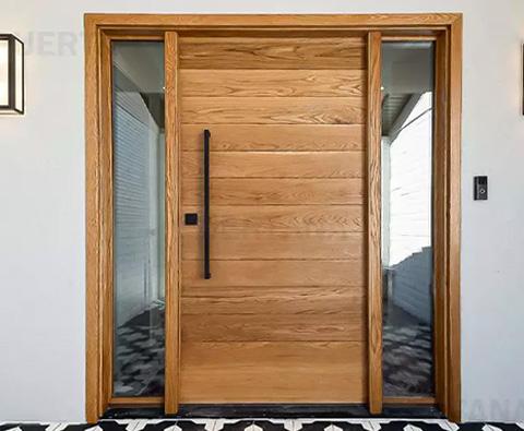 OAK Hotel Pivot Main Door Design