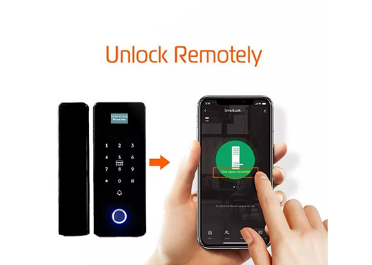 app controlled front door lock