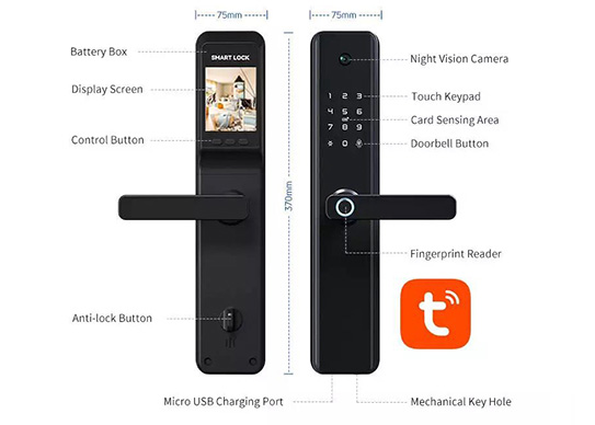 digital door lock wifi