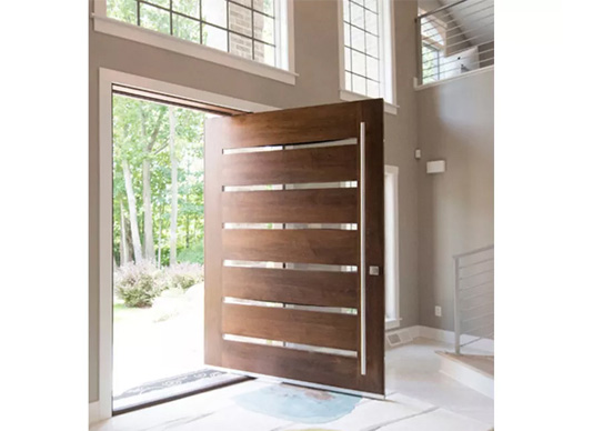 entry pivot door