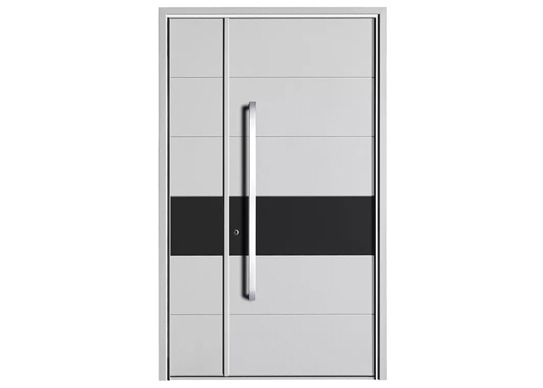 modern aluminium pivot doors