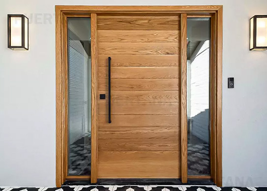 oak hotel pivot main door design