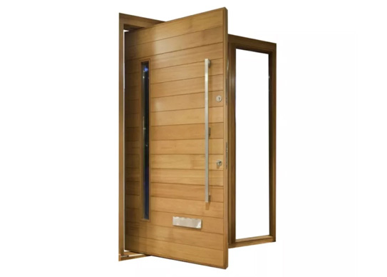 wooden pivot doors