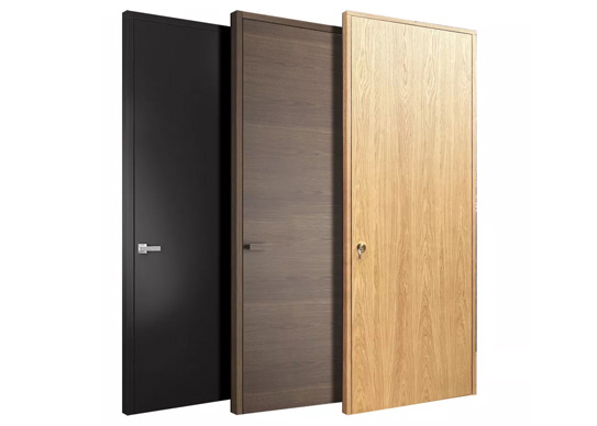 modern bedroom doors oak interior solid wood panel door
