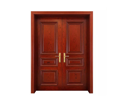 Slim High Quality China Solid Teak MDF Wood Interior Entrance Exterior