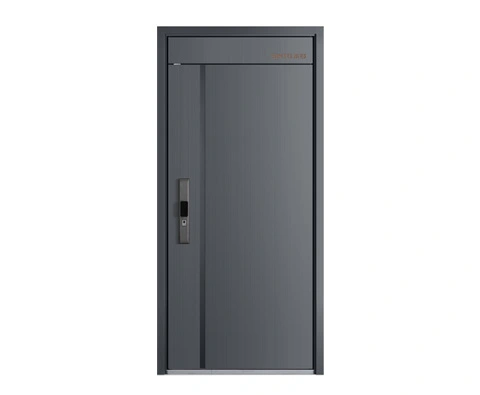 Gold Thread Knurled Plate Aluminum Steel Door