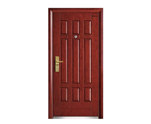 Steel wood armored door
